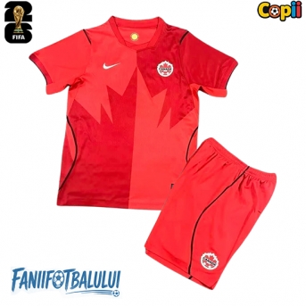 Canada Echipament de Fotbal Replică Mondial 2026 Copii Acasa (+ Șorturi)